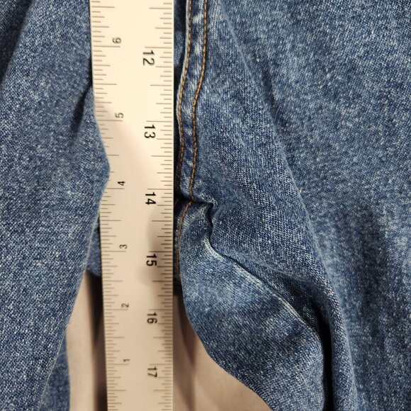 Copper Canyon Plus Size Denim Jeans Women's 22 No Pocket Shaping Relaxed Leg - Picture 4 of 10